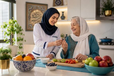 بهترین عادتهای غذایی سالمندان در گرمای تابستان